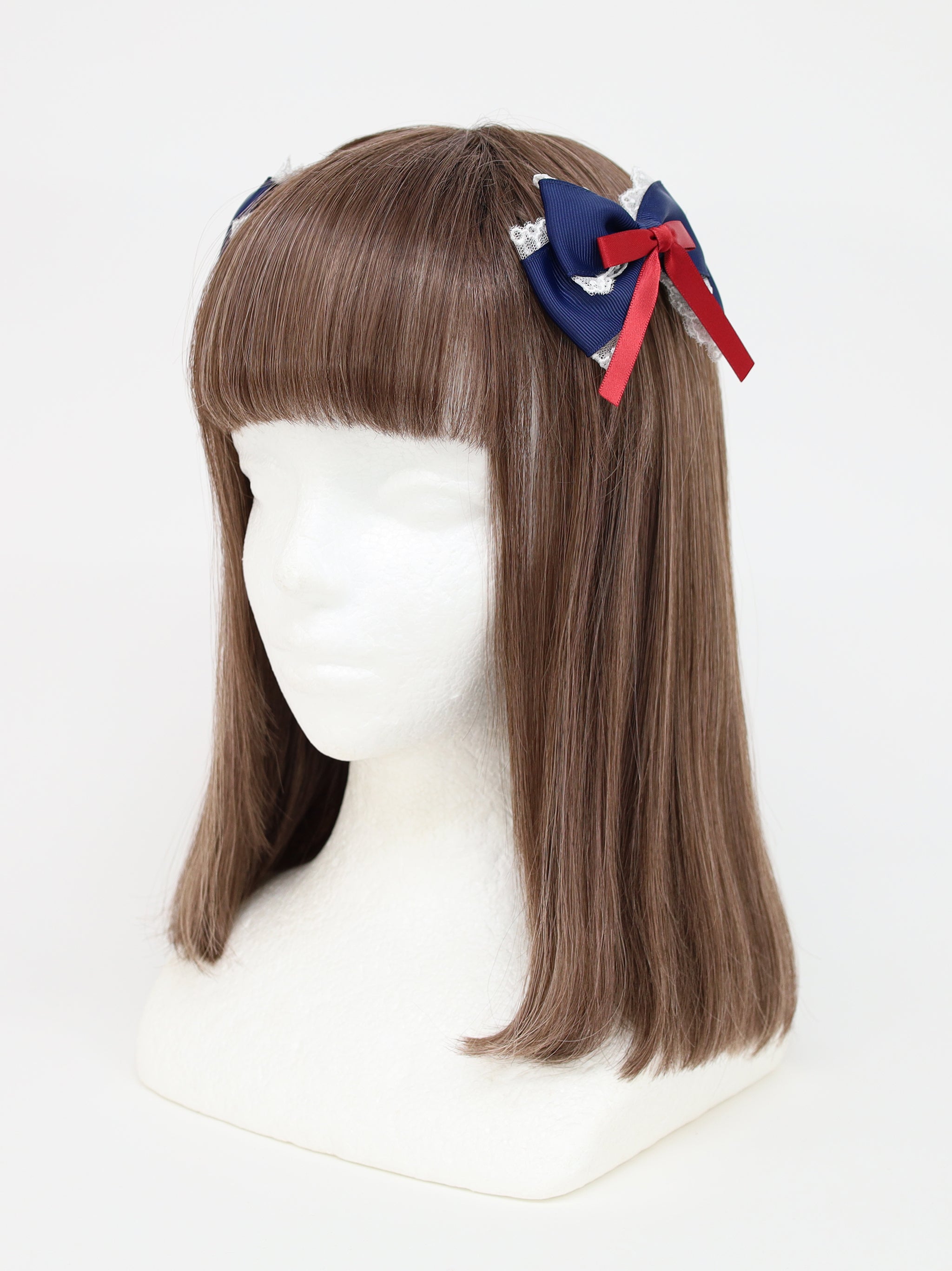 Sweet Whip ダブルリボンクリップ ネイビー（Navy） FREE ｜Amavel（アマベル）公式サイト