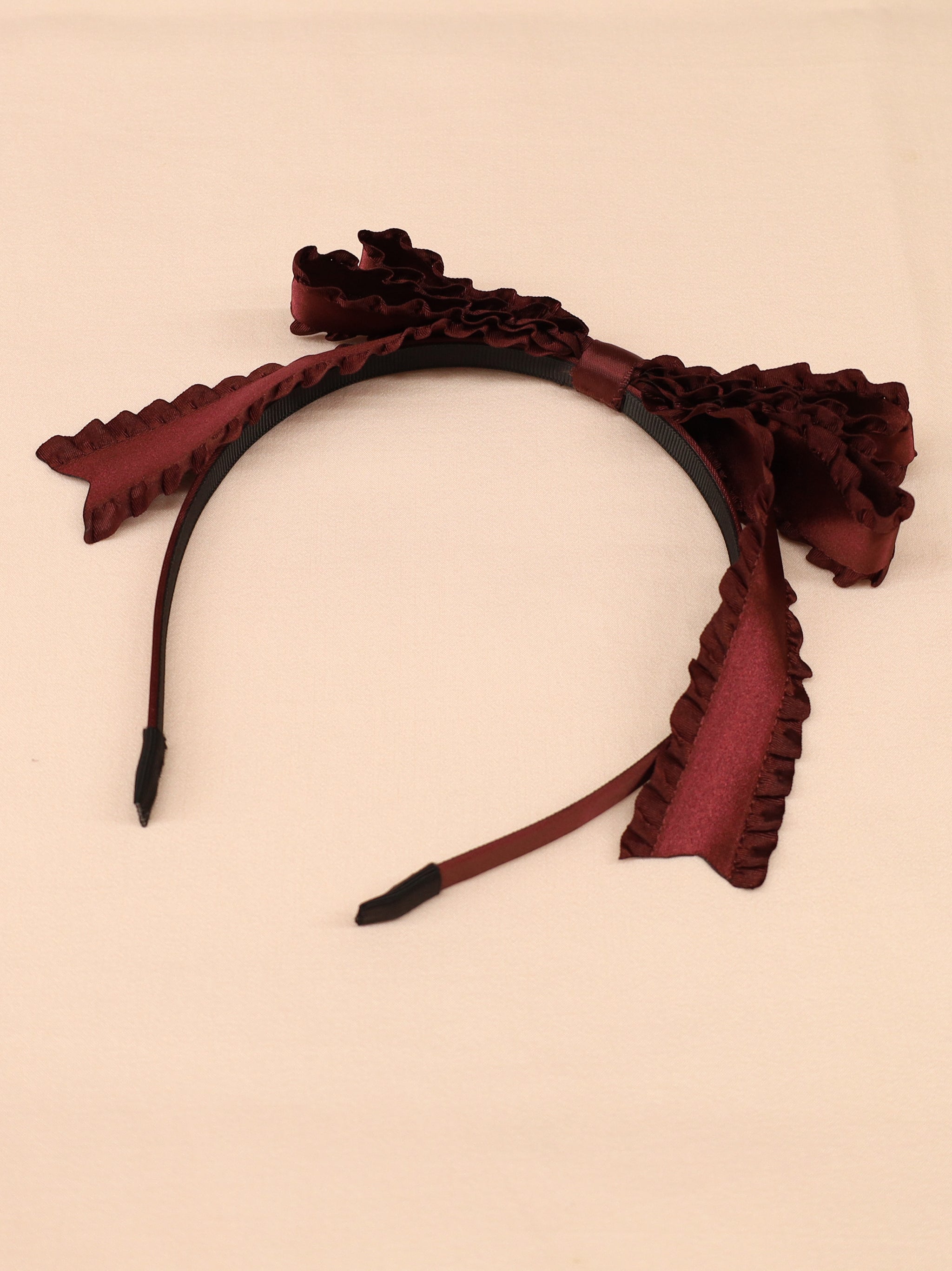 Frill ribbon headband – Amavel（アマベル）公式サイト