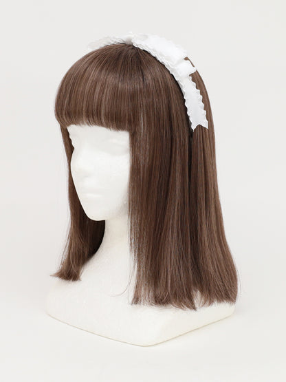 フリルリボンカチューシャ オフホワイト（Off White） FREE ｜Amavel（アマベル）公式サイト