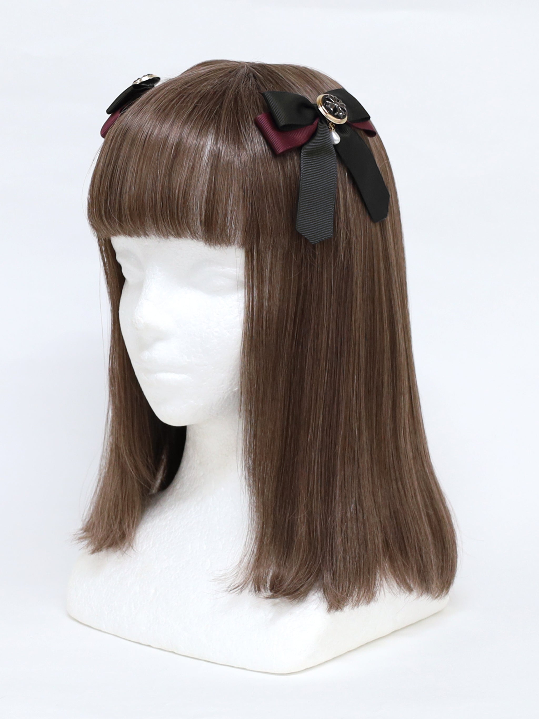 Noble Apprentice ダブルリボンクリップ ブラック（Black） FREE ｜Amavel（アマベル）公式サイト