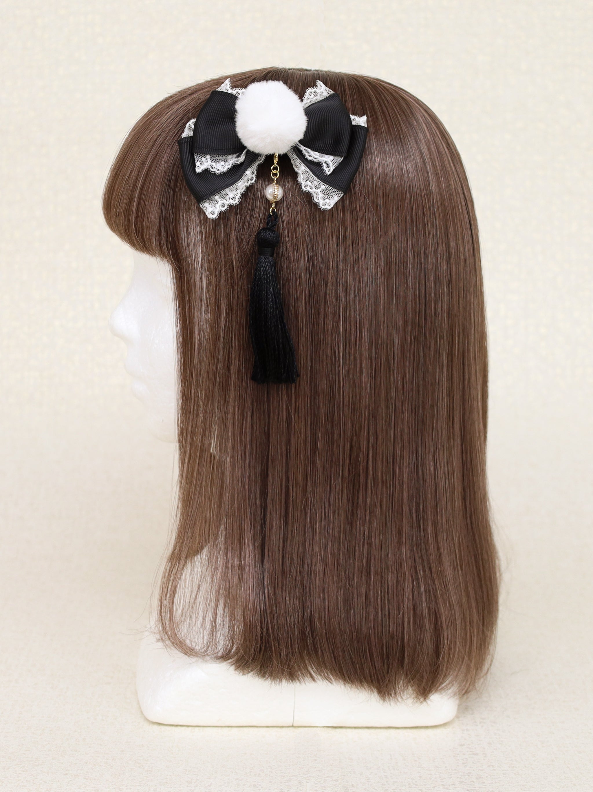 手まり遊びとシマエナガ ダブルリボンクリップ ｜Amavel（アマベル）公式サイト