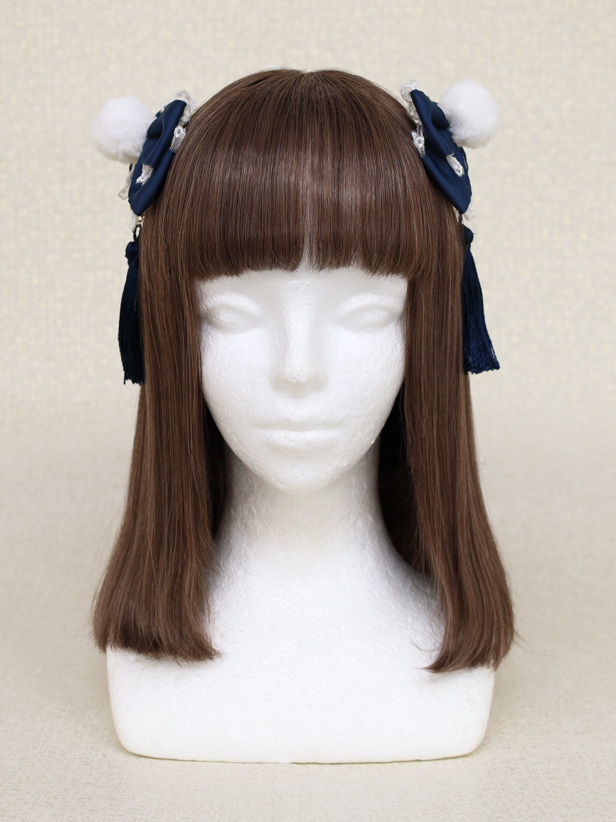 手まり遊びとシマエナガ ダブルリボンクリップ ｜Amavel（アマベル）公式サイト