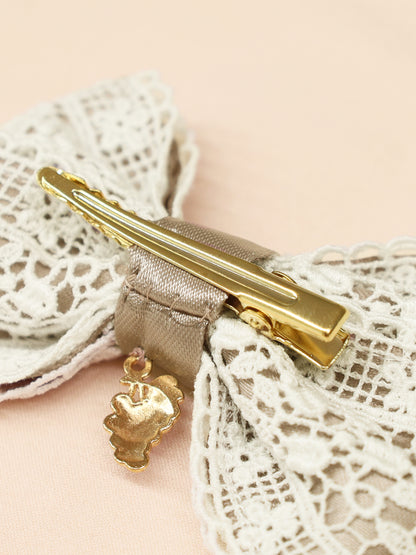 葡萄とりすの秋祭りダブルリボンクリップ ｜Amavel（アマベル）公式サイト