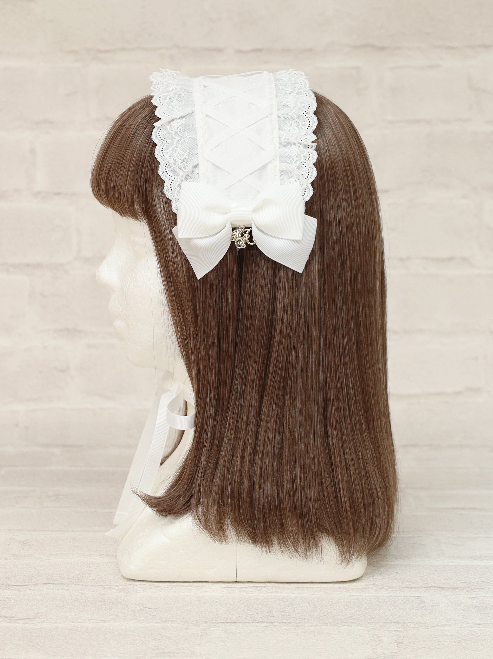 モノグラムチャーム付ヘッドドレス ｜Amavel（アマベル）公式サイト