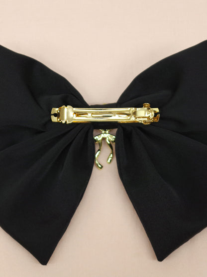 パール付ビッグリボンバレッタ ｜Amavel（アマベル）公式サイト