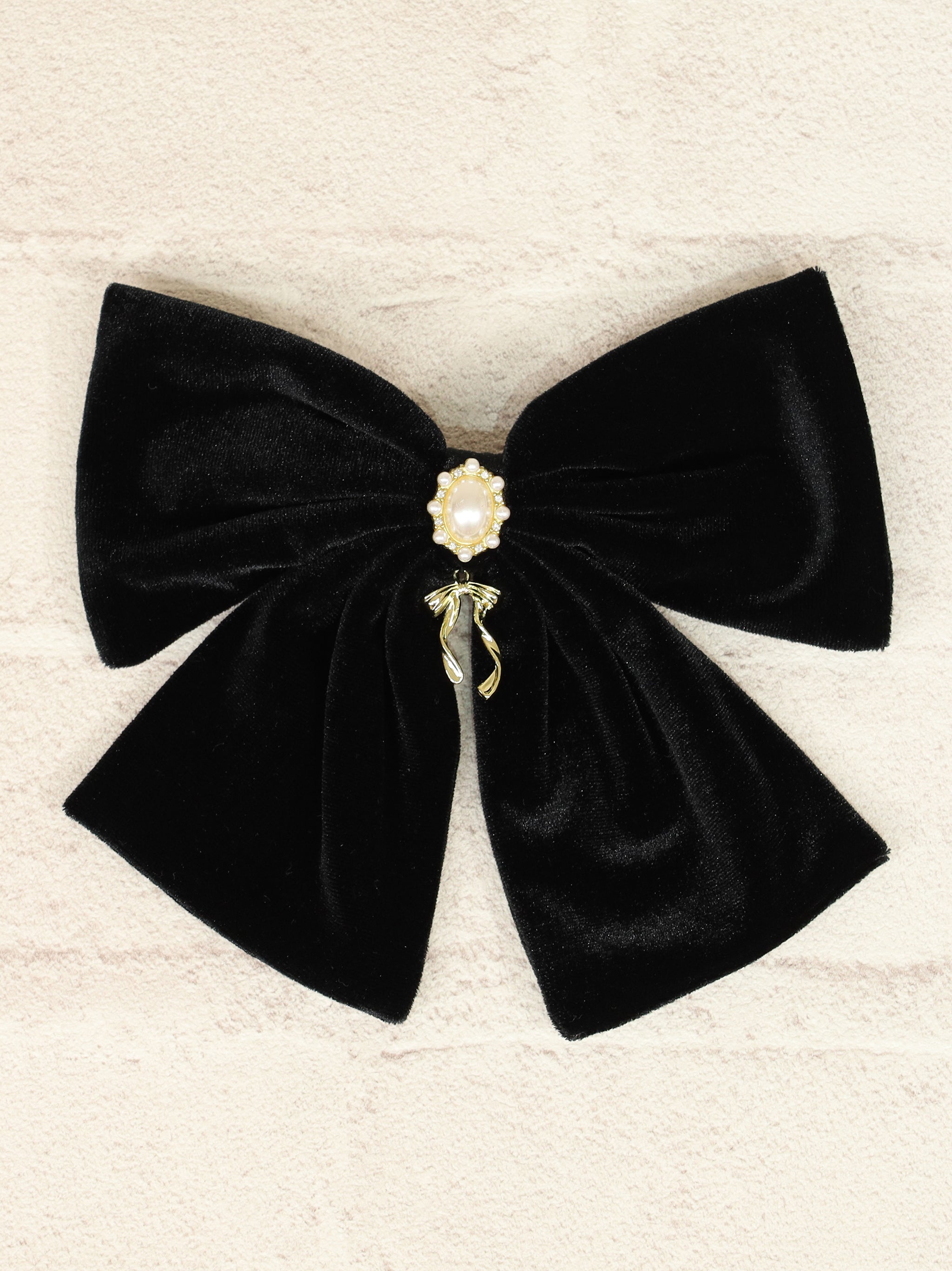 パール付ビッグリボンバレッタ ｜Amavel（アマベル）公式サイト