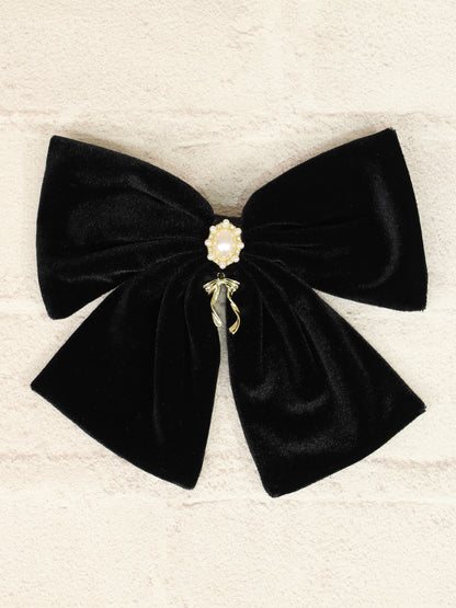 パール付ビッグリボンバレッタ ｜Amavel（アマベル）公式サイト