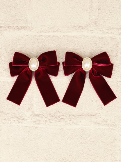 ベルベット Ｗリボンクリップ ｜Amavel（アマベル）公式サイト