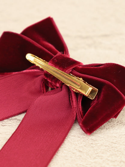 ベルベット Ｗリボンクリップ ｜Amavel（アマベル）公式サイト