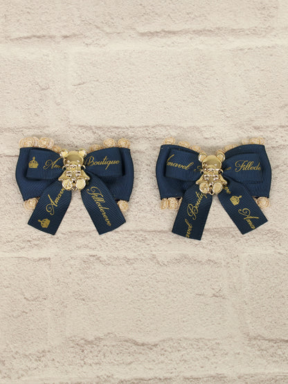 Holy Night Bear ダブルリボンクリップ ｜Amavel（アマベル）公式サイト