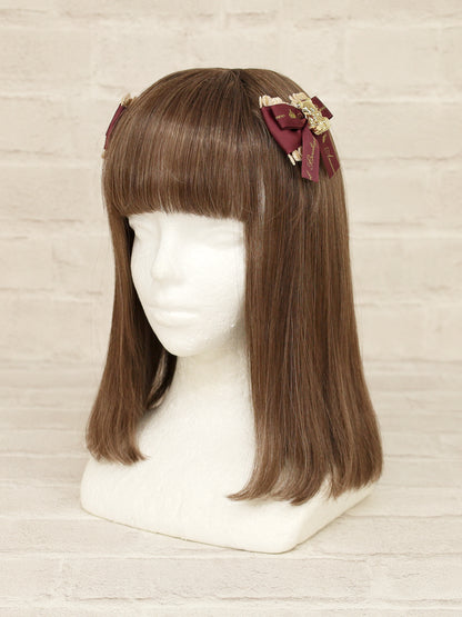 Holy Night Bear ダブルリボンクリップ ｜Amavel（アマベル）公式サイト