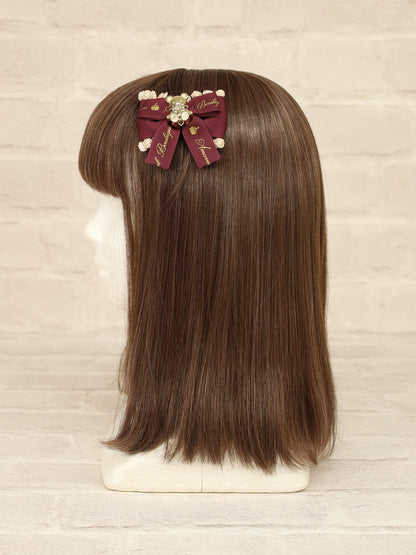 Holy Night Bear ダブルリボンクリップ ｜Amavel（アマベル）公式サイト