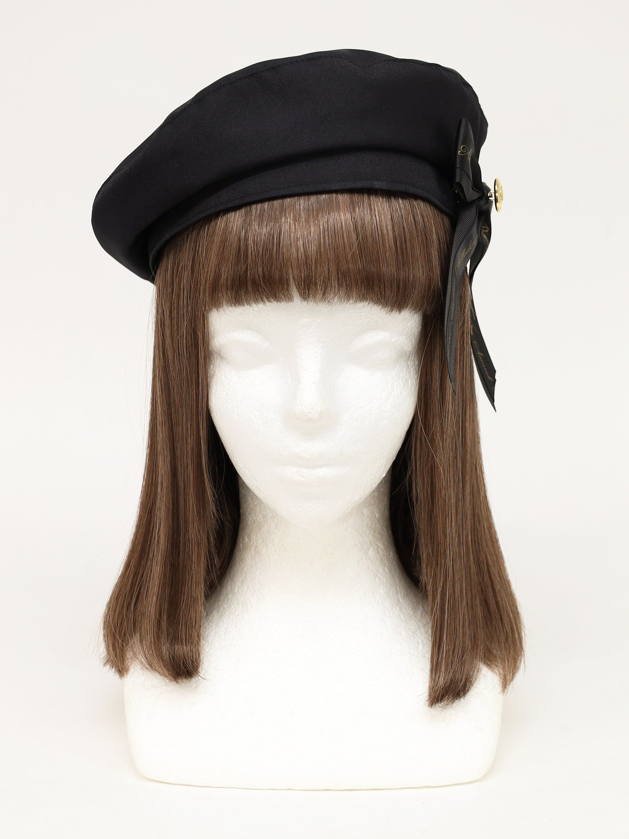 ロゴリボンブローチ付ベレー帽 ｜Amavel（アマベル）公式サイト