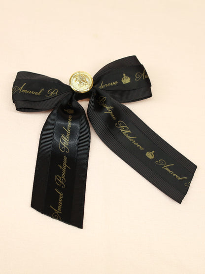 ロゴリボンブローチ付ベレー帽 ｜Amavel（アマベル）公式サイト