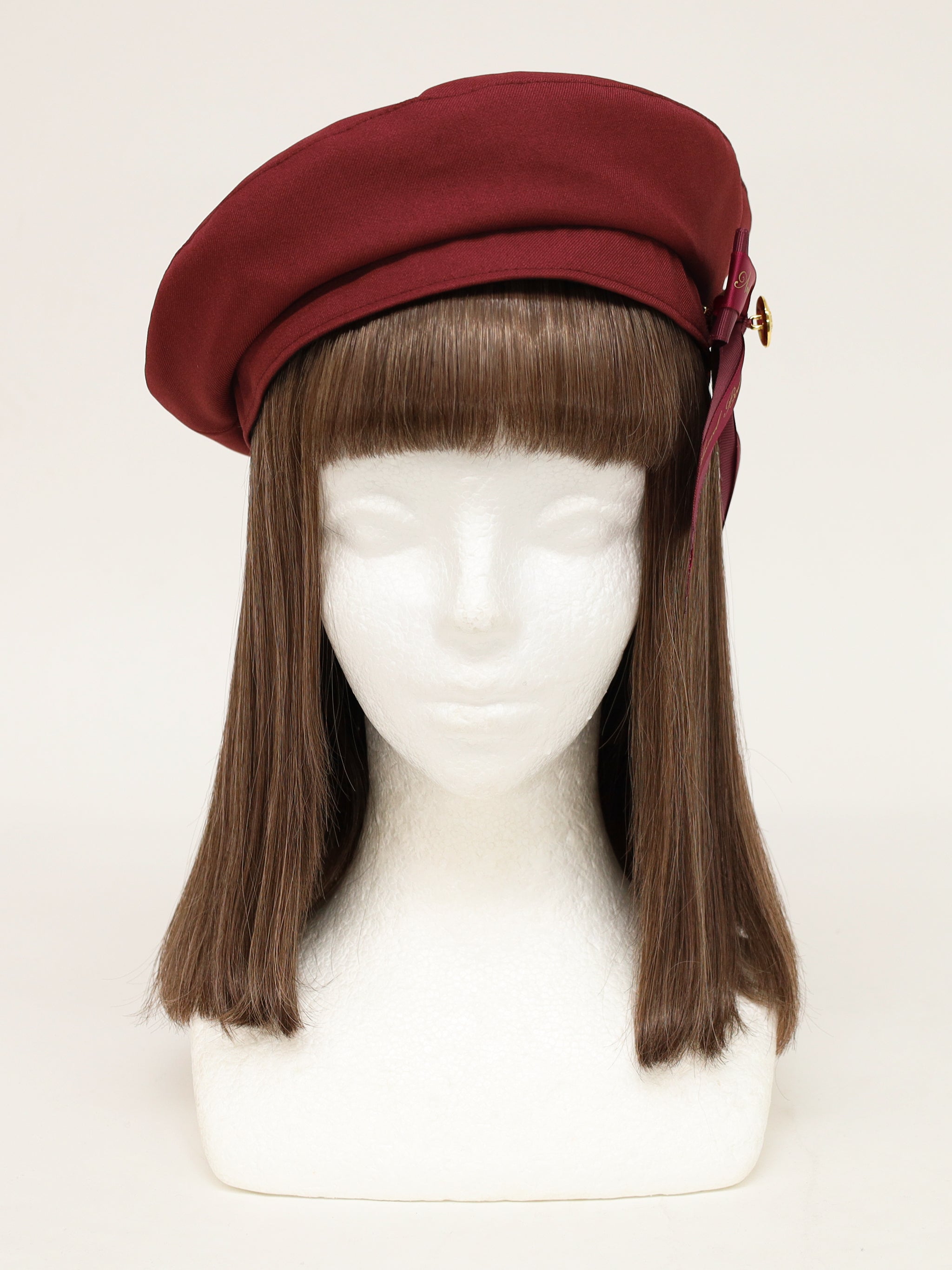 ロゴリボンブローチ付ベレー帽 ｜Amavel（アマベル）公式サイト