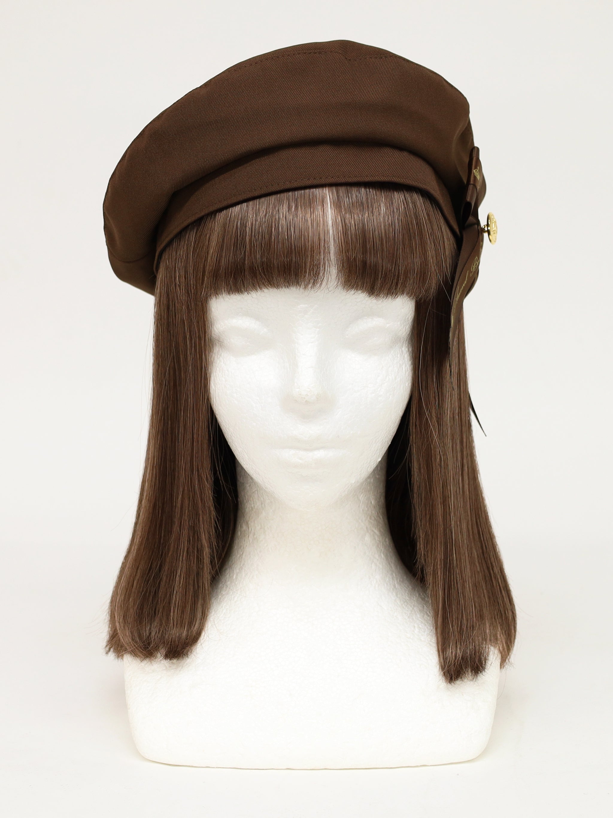 ロゴリボンブローチ付ベレー帽 ｜Amavel（アマベル）公式サイト