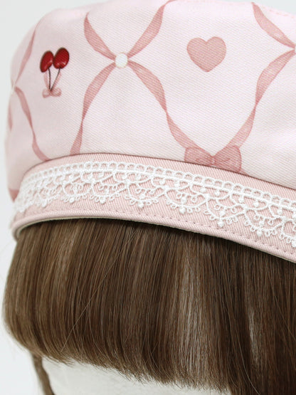 Sweet Whip プリントベレー帽 ｜Amavel（アマベル）公式サイト