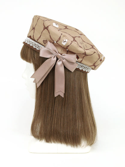 Sweet Whip プリントベレー帽 ｜Amavel（アマベル）公式サイト