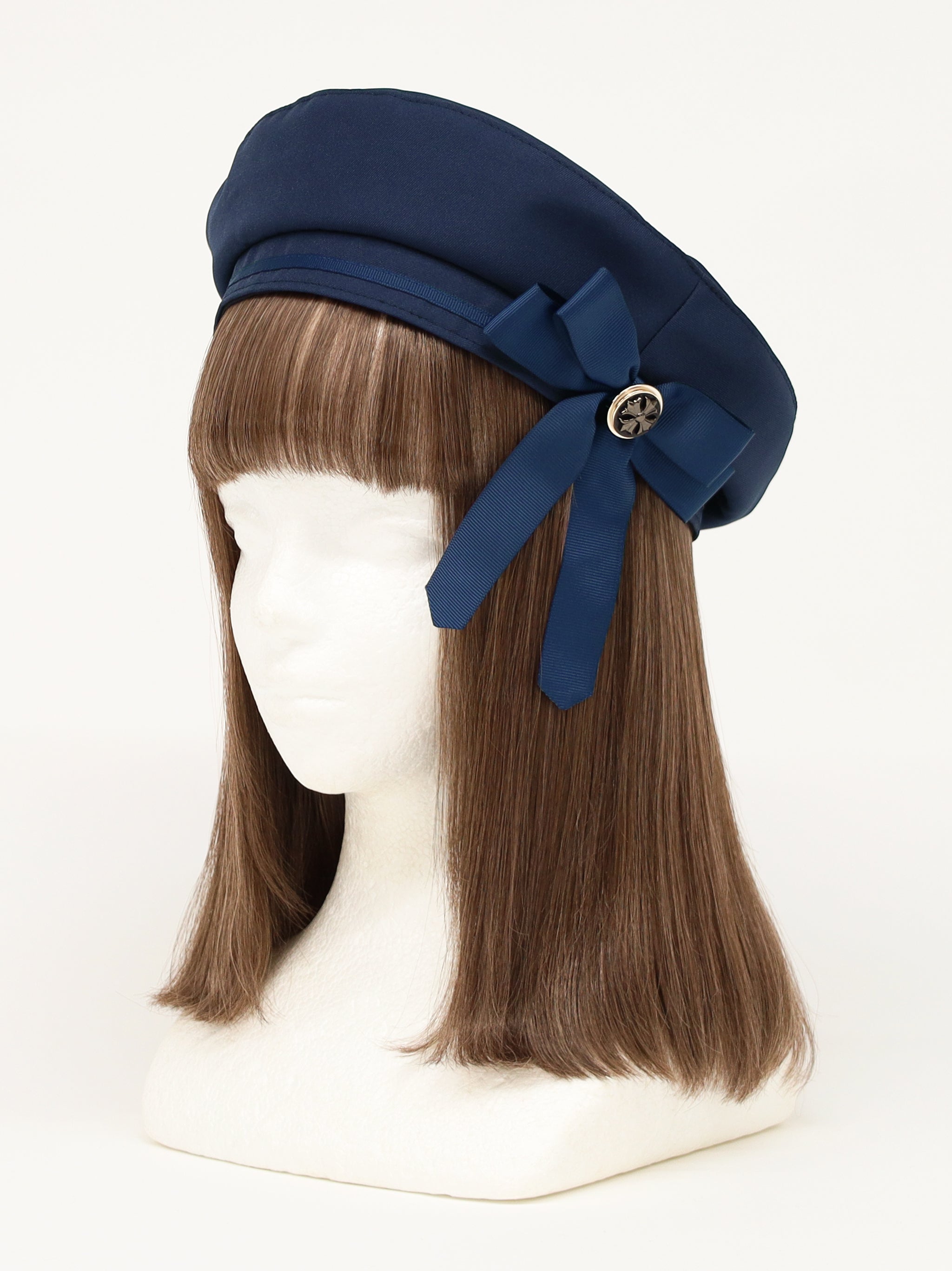 Amavel アマベル Dolly Holiday リボン付ベレー帽 レッド 🎄🎁🧸 ・ ・ #dolly_holidayチェックダブルリボンクリップ_