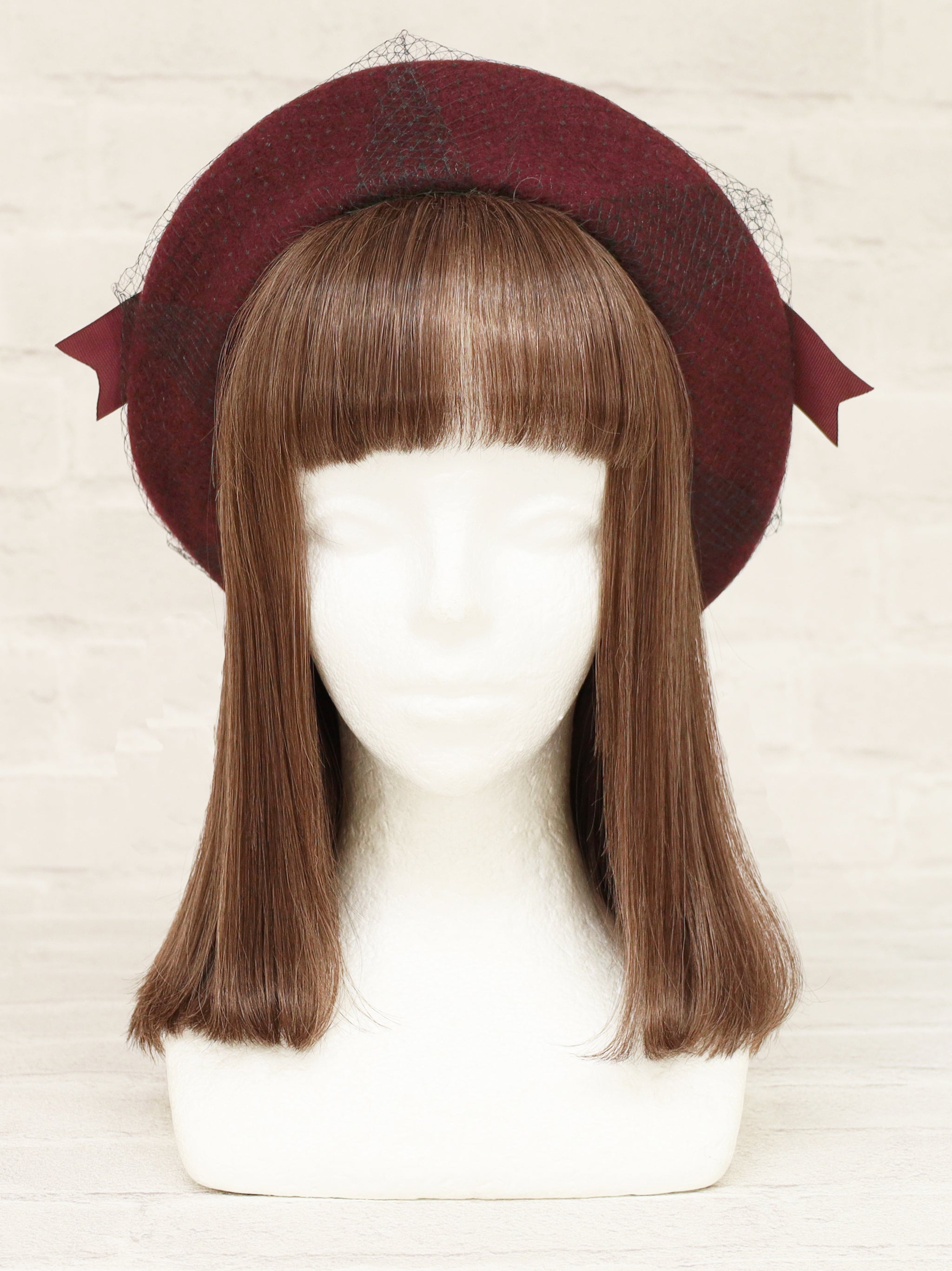 Amavel アマベル Dolly Holiday リボン付ベレー帽 レッド Amavel アマベル Dolly Holiday リボン付ベレー帽 レッド Amavel