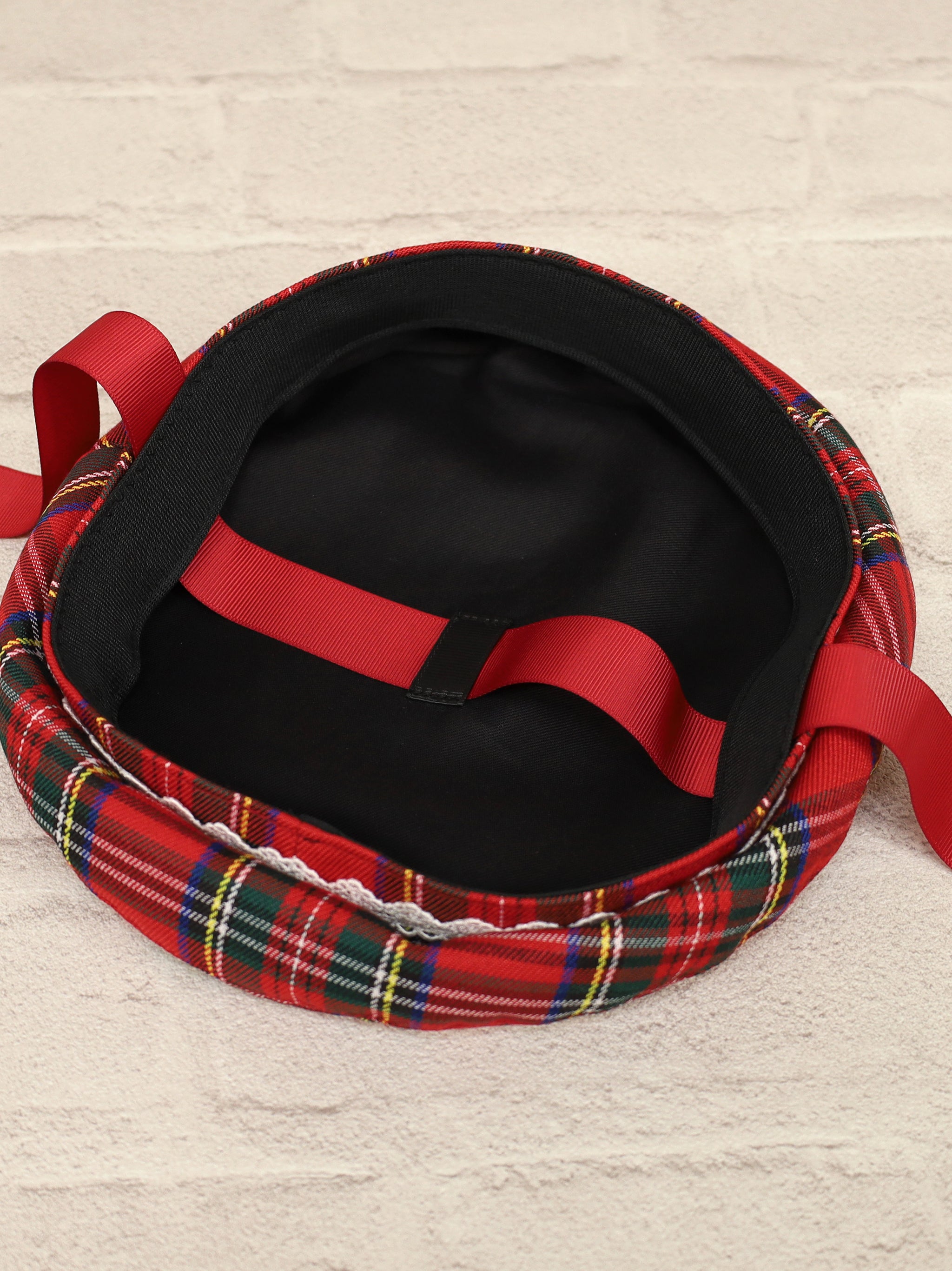 Dolly Holiday チェックリボンベレー帽 ｜Amavel（アマベル）公式サイト