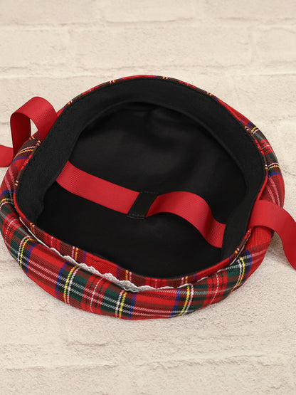 Dolly Holiday チェックリボンベレー帽 ｜Amavel（アマベル）公式サイト