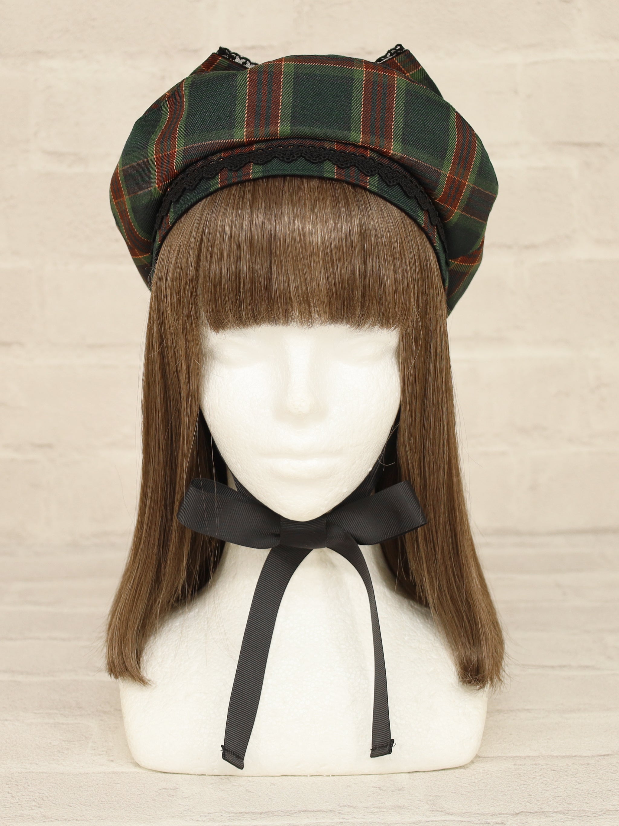 Dolly Holiday チェックリボンベレー帽 ｜Amavel（アマベル）公式サイト