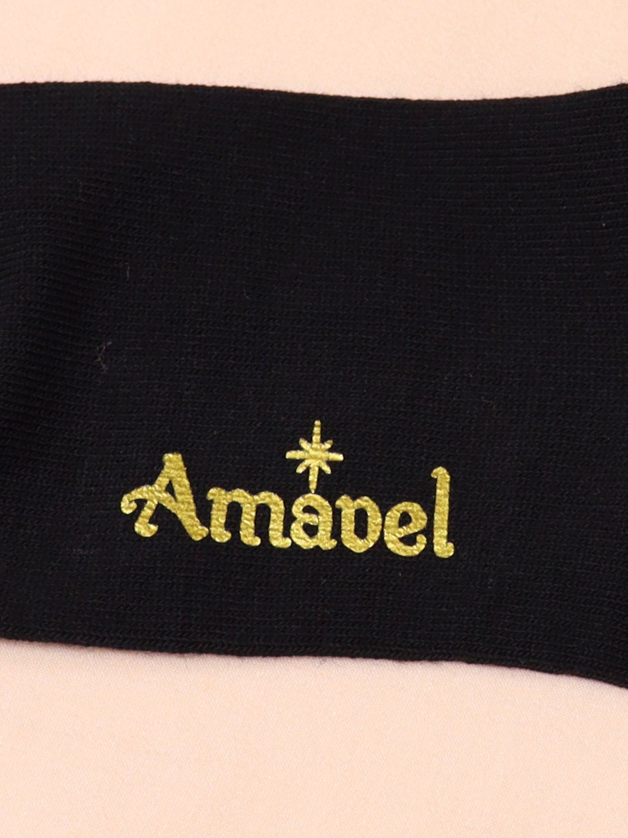 モノグラムチャーム付レースハイソックス ｜Amavel（アマベル）公式サイト
