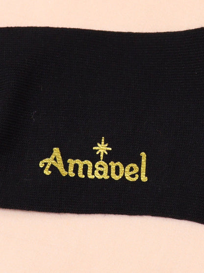 モノグラムチャーム付レースハイソックス ｜Amavel（アマベル）公式サイト