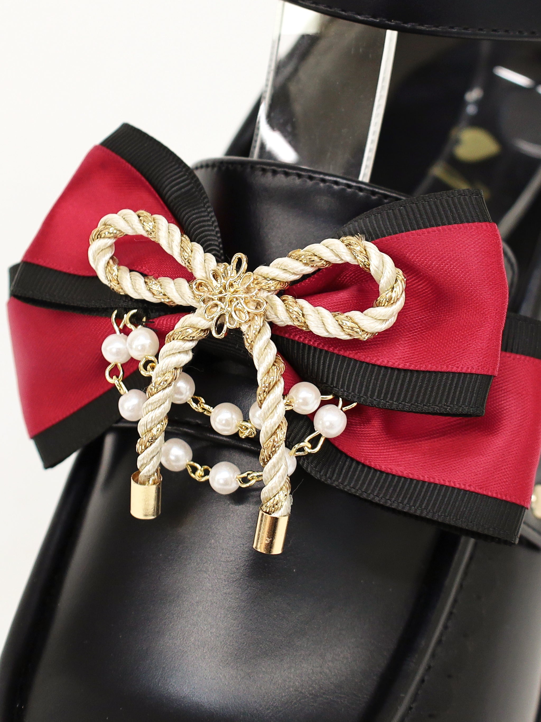 びいどろ金魚と曼珠沙華和風シューズクリップ – Amavel