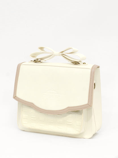 喫茶アマベルのショコラトリーサッチェルバッグ アイボリー（Ivory） FREE ｜Amavel（アマベル）公式サイト