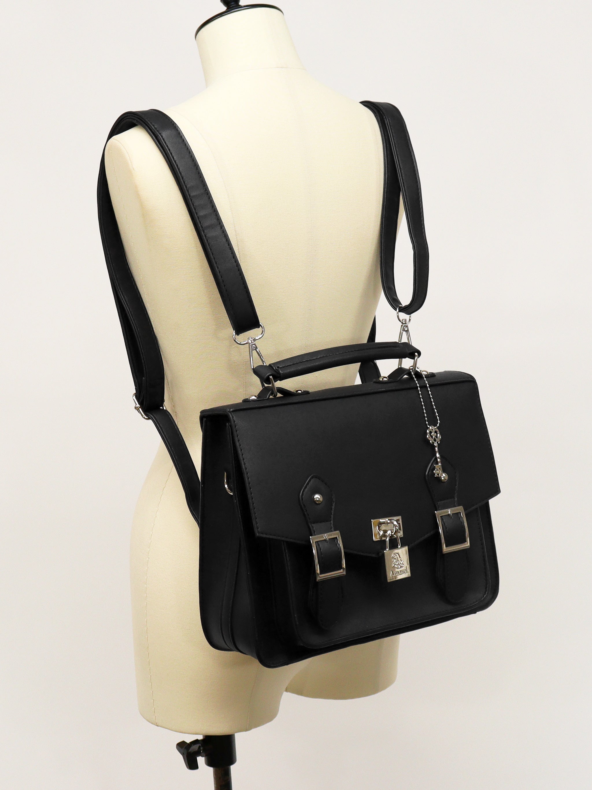 カギ付ミニサッチェルバッグ – Amavel（アマベル）公式サイト