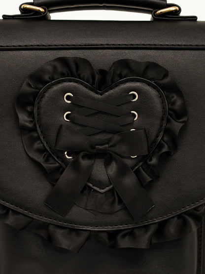 ハートフリルレースアップバッグ ｜Amavel（アマベル）公式サイト