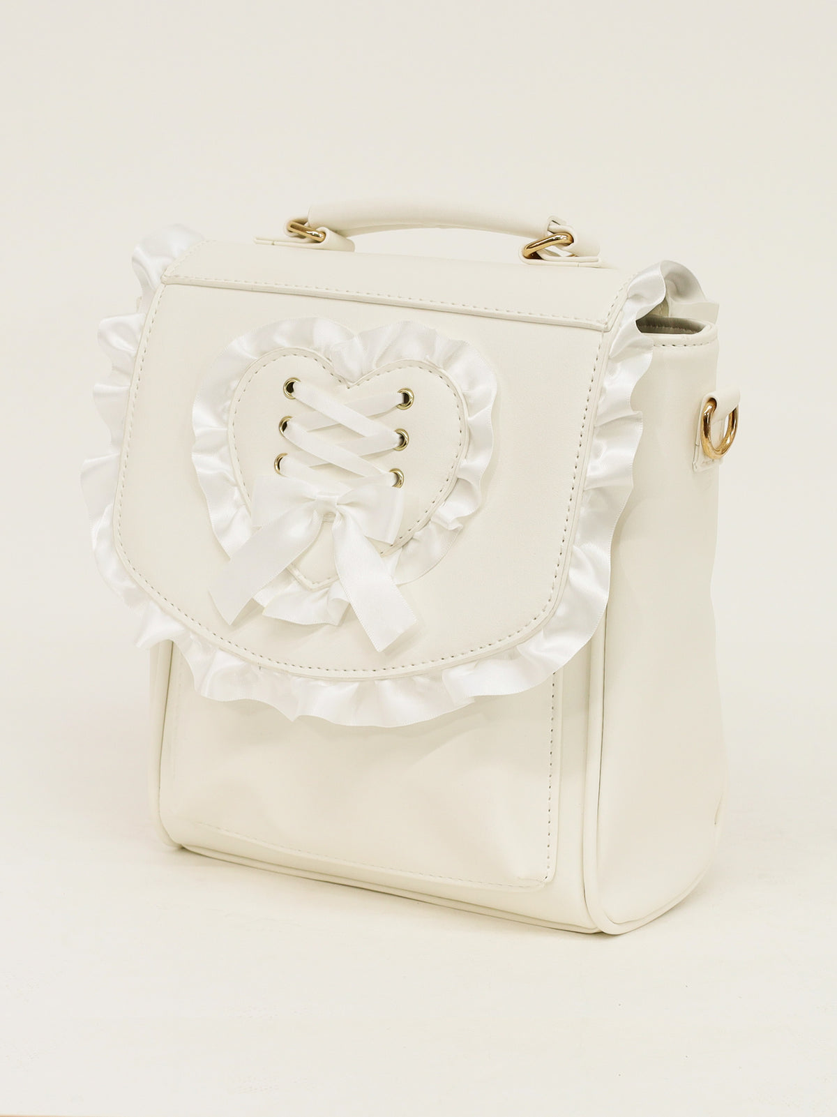 Heart Frill Lace-up Bag – Amavel（アマベル）公式サイト