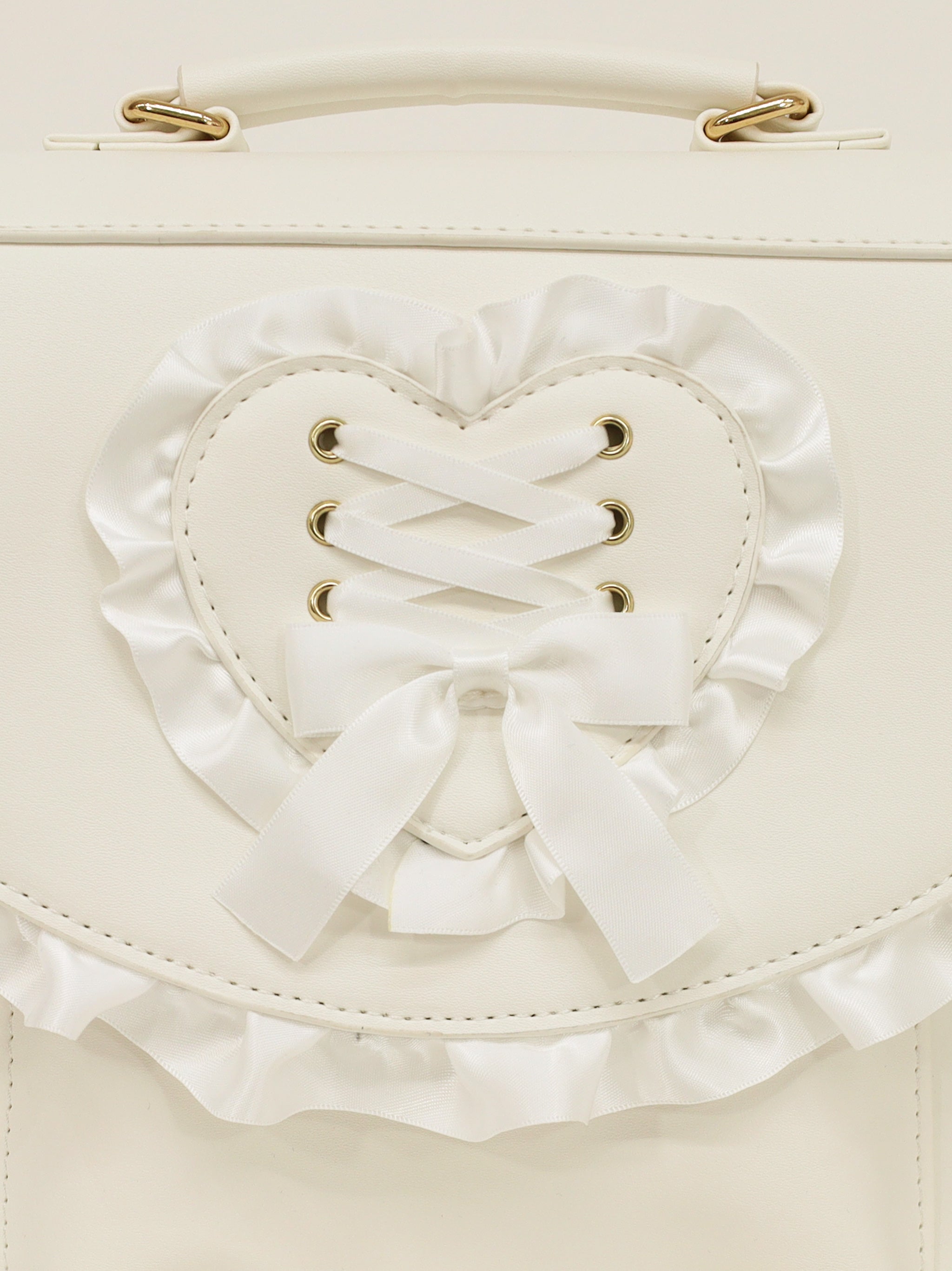 Heart Frill Lace-up Bag – Amavel（アマベル）公式サイト