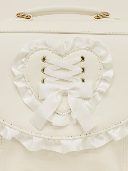 ハートフリルレースアップバッグ ｜Amavel（アマベル）公式サイト