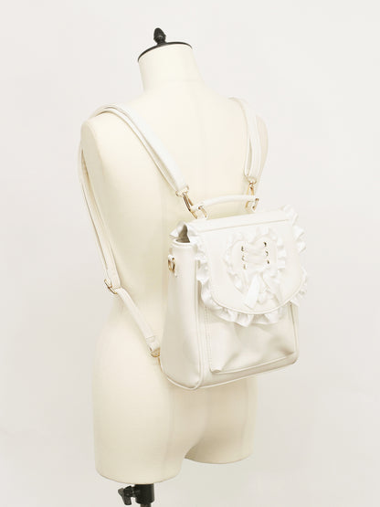 ハートフリルレースアップバッグ ｜Amavel（アマベル）公式サイト