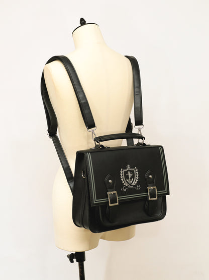 セーラーエンブレムサッチェルバッグ ｜Amavel（アマベル）公式サイト