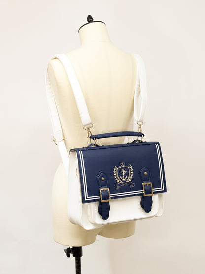 セーラーエンブレムサッチェルバッグ ｜Amavel（アマベル）公式サイト