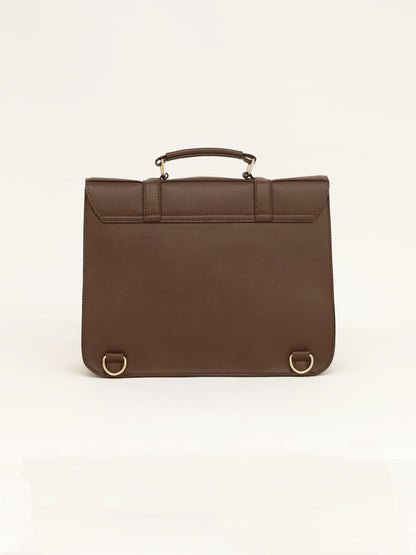 エンブレム入りダブルポケットサッチェルバッグ ｜Amavel（アマベル）公式サイト