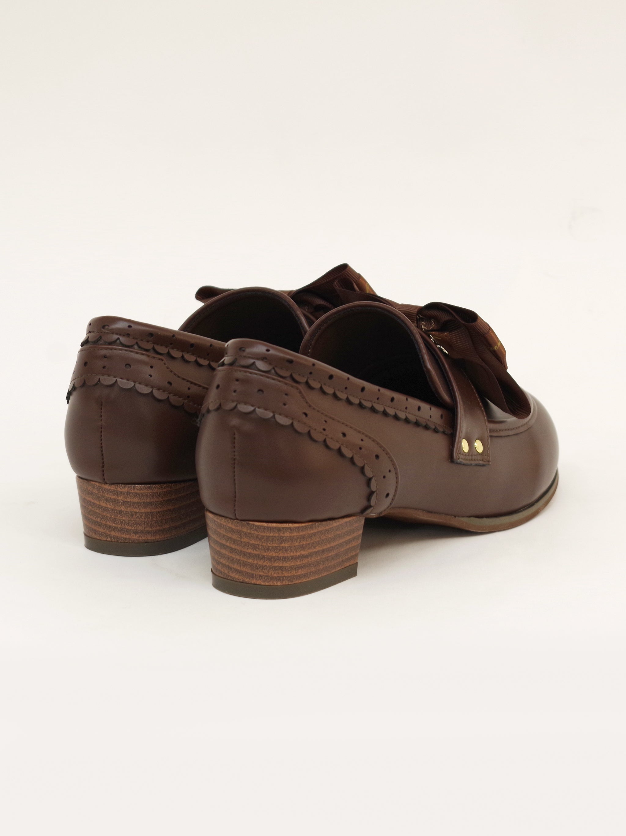 喫茶アマベルのショコラトリーローヒールローファーパンプス ｜Amavel（アマベル）公式サイト