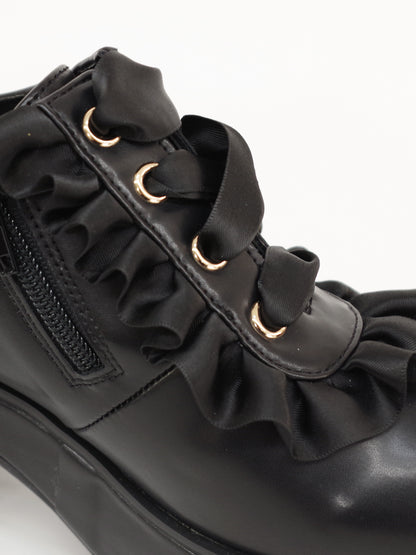 ビジューリボン付フリルシューズ ｜Amavel（アマベル）公式サイト