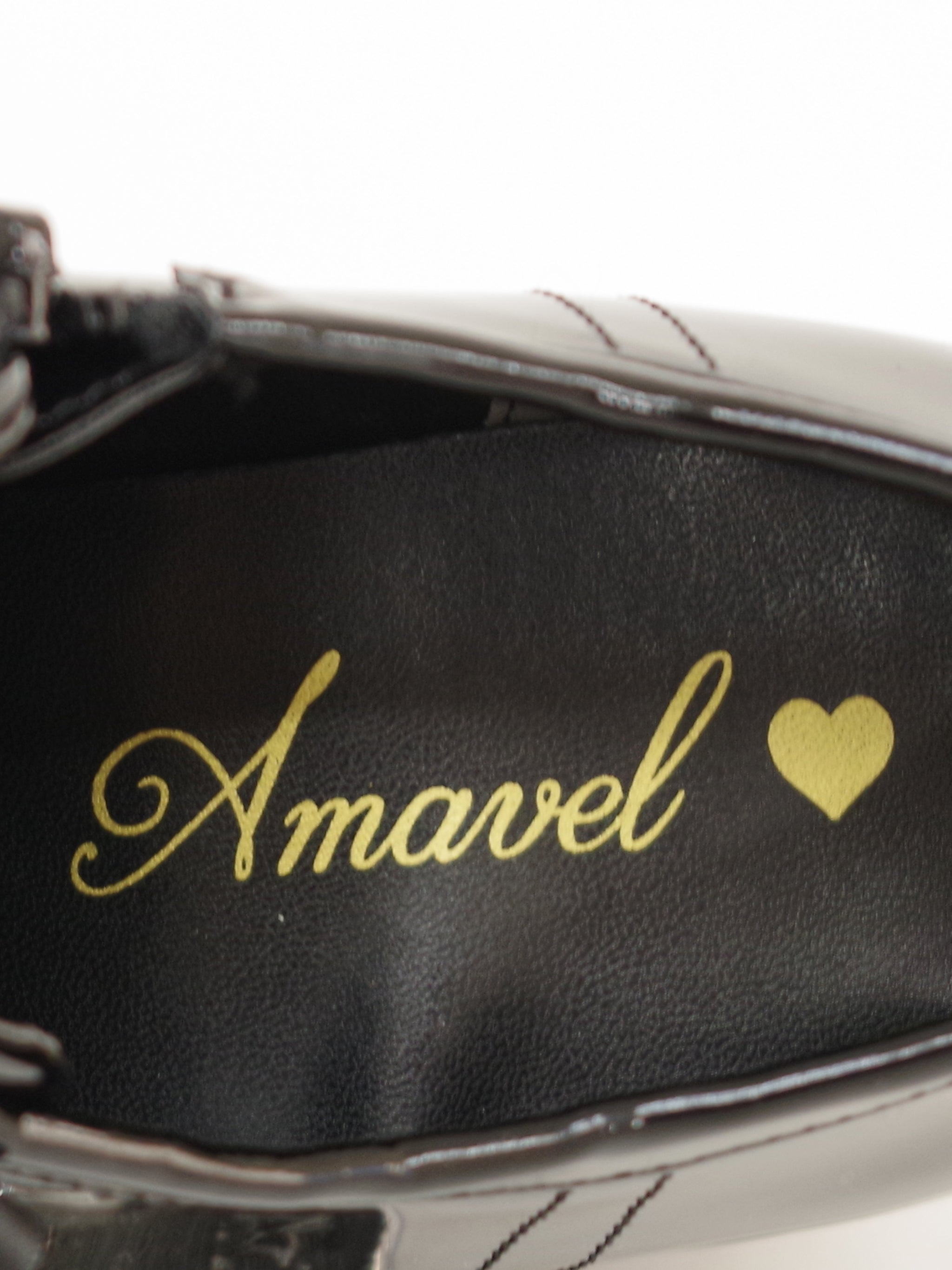 ビジューリボン付フリルシューズ ｜Amavel（アマベル）公式サイト