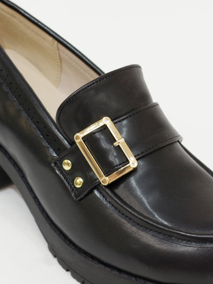 ロゴリボン付ビブラムローファーパンプス ｜Amavel（アマベル）公式サイト