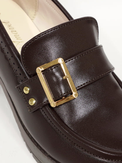 ロゴリボン付ビブラムローファーパンプス ｜Amavel（アマベル）公式サイト