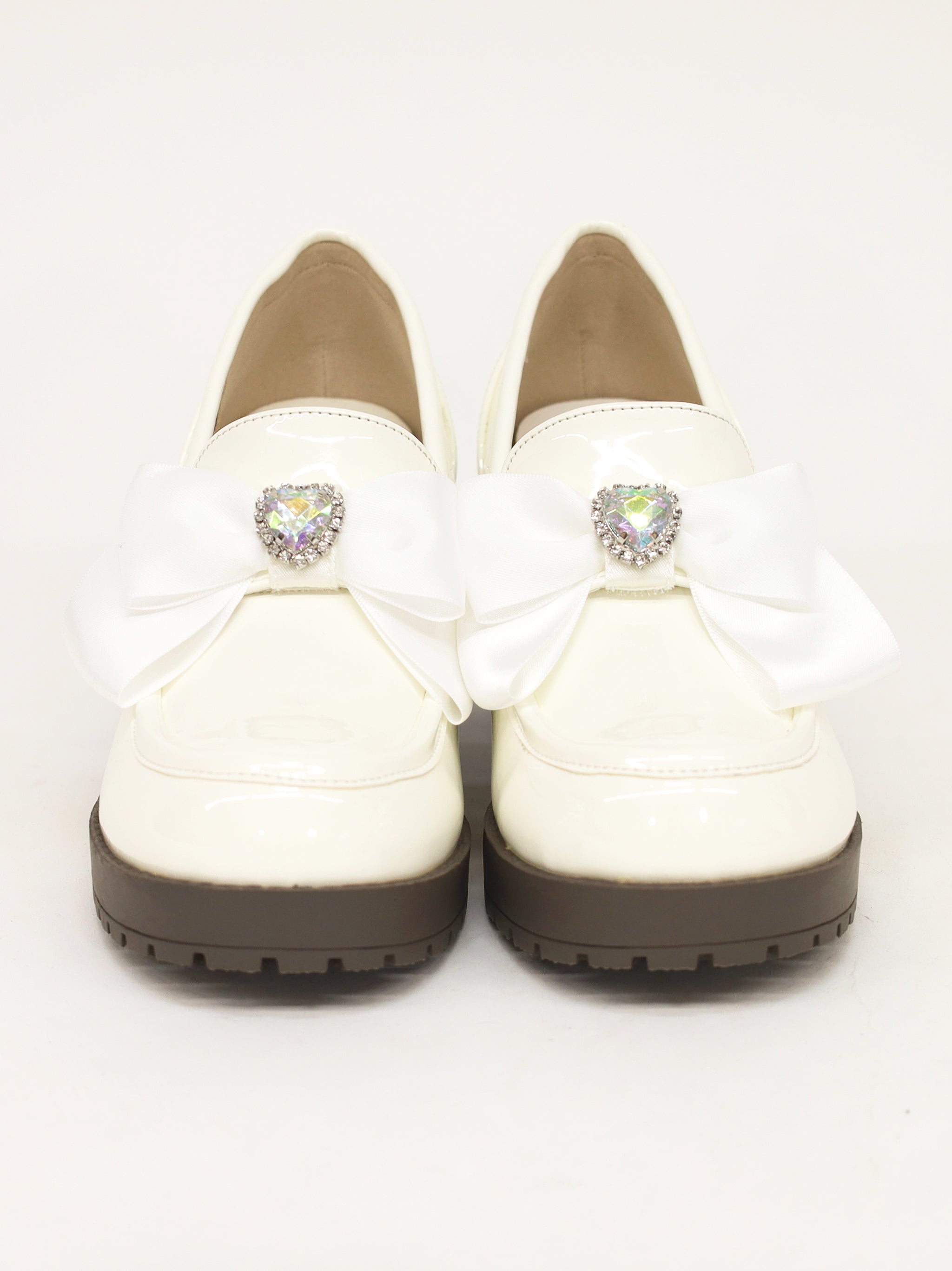 ハートビジュー付きローファーパンプス ｜Amavel（アマベル）公式サイト