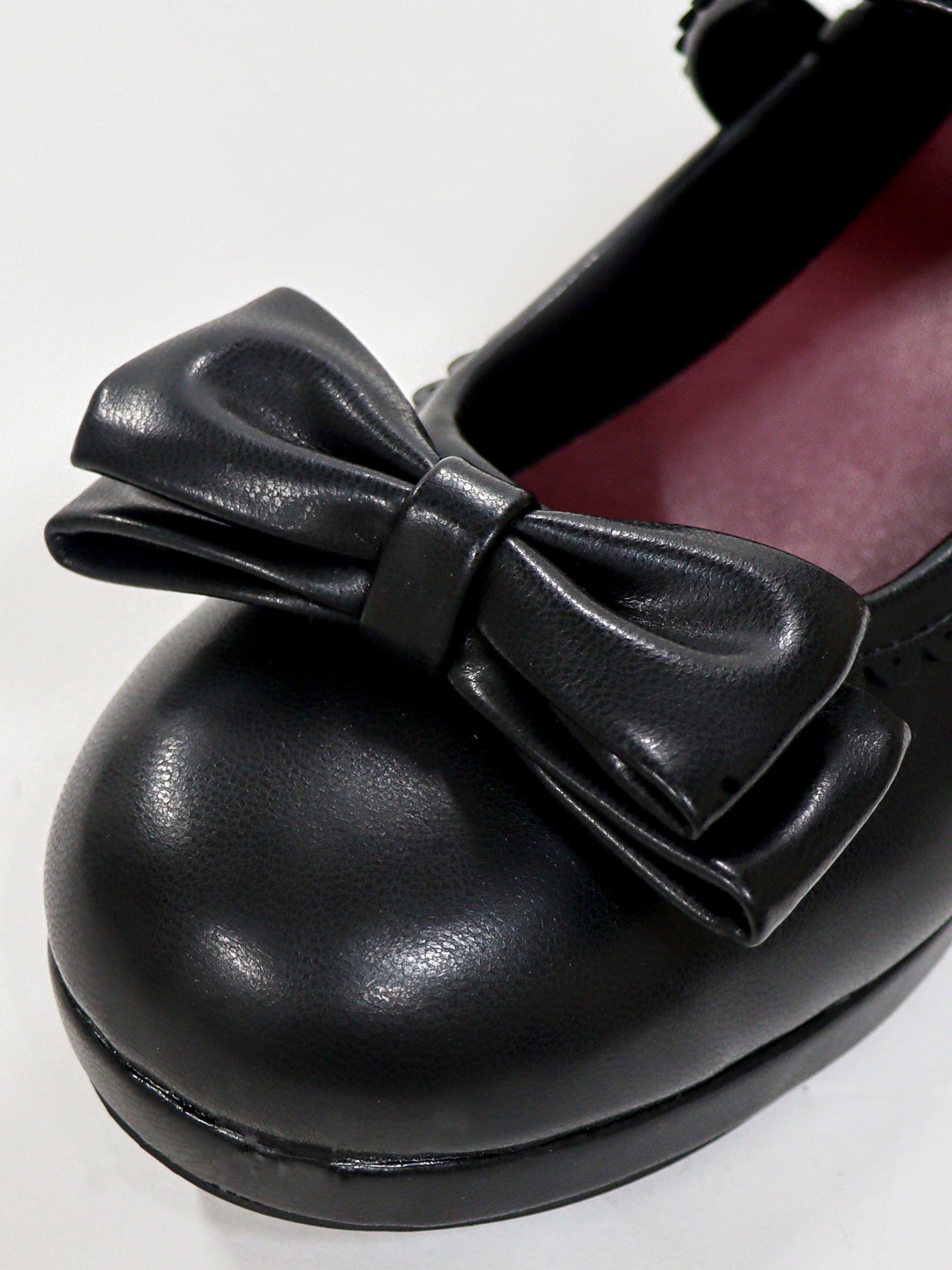 リボン付スカラップパンプス ｜Amavel（アマベル）公式サイト