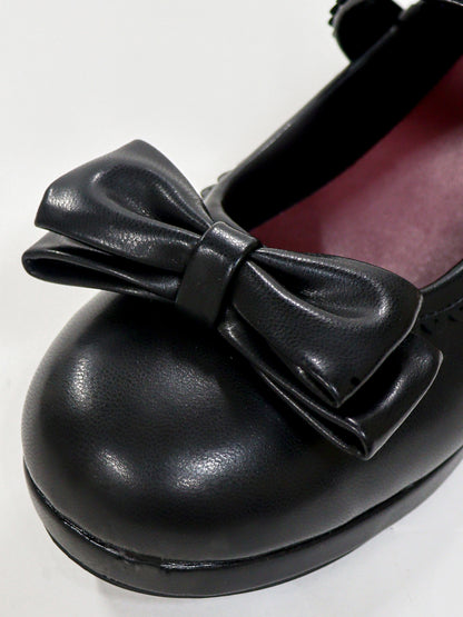 リボン付スカラップパンプス ｜Amavel（アマベル）公式サイト