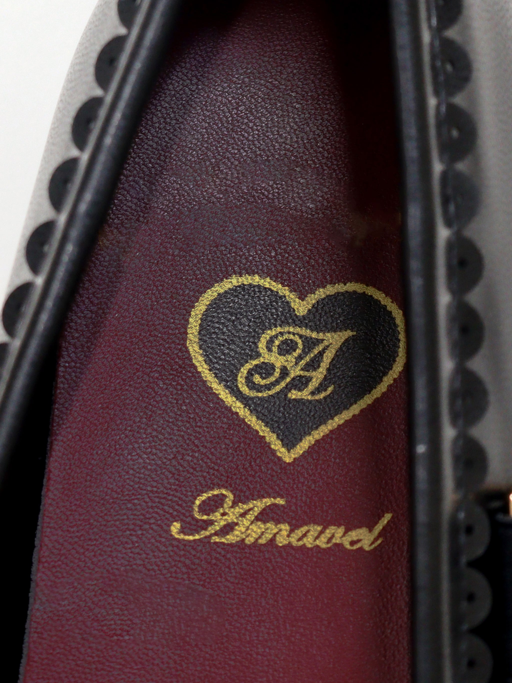 リボン付スカラップパンプス ｜Amavel（アマベル）公式サイト