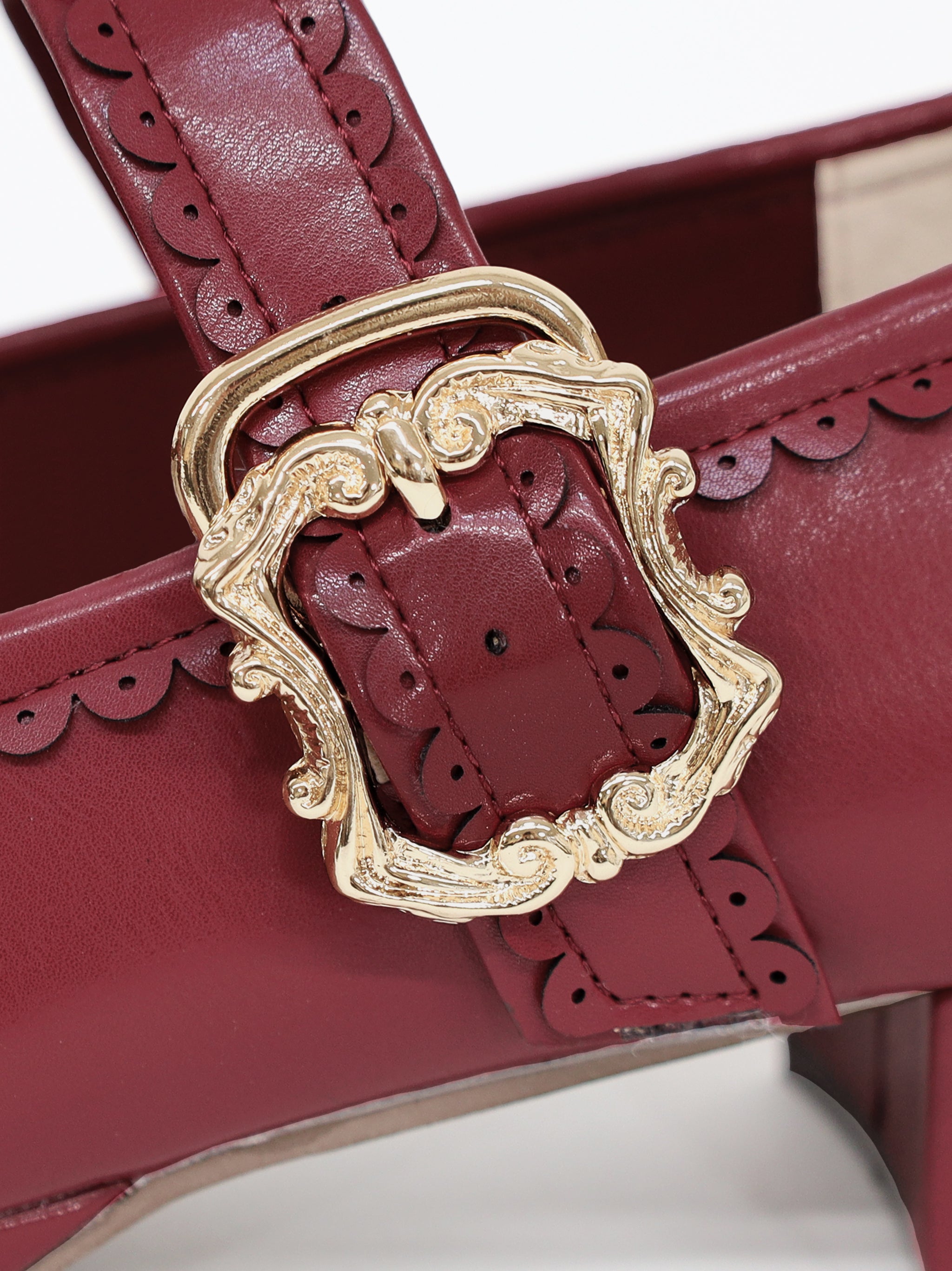 リボン付スカラップパンプス ｜Amavel（アマベル）公式サイト